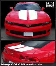 Chevrolet Camaro 2010-2015 Rally Racing Stripes Front & Rear Decals Choose Color picture
