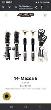 BC Racing BR Adjustable Street/Track Coilovers for 2014+ Mazda 6 picture