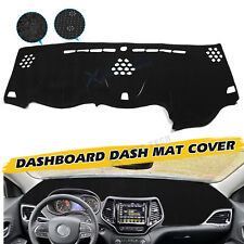 Car Dashboard Dash Mat Non-Slip Sun Cover Pad Custom Fit Jeep Cherokee 2014-2021 picture