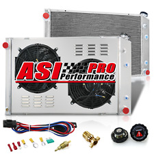 ASI For 1973-1987 1986 Chevy C/K C10 C20 C30 AT CC716 3 ROW Radiator+Shroud Fan picture
