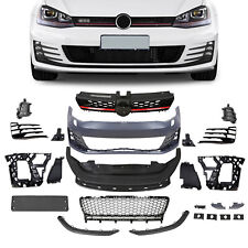 For 2015-2017 Volkswagen VW Golf MK7 Front Bumper Cover Kit GTI Style Unpainted picture