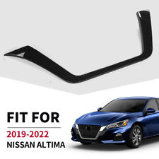Gloss Black Fits Nissan Altima 2019-2022 JDM Style Front Grille Frame Cover Trim picture