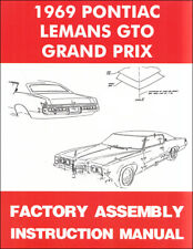 1969 Pontiac BOUND Assembly Manual 69 GTO Judge Tempest Grand Prix LeMans Safari picture