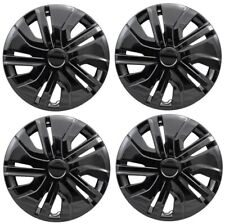 New MITSUBISHI MIRAGE 14” BLACK Hubcap Wheelcover SET picture