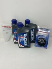 OEM 2001-2021 Suzuki GSX-R600 10w-40 Full Synthetic Oil Change Kit picture