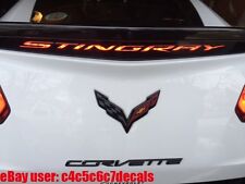 Chevy Corvette StingRay C7 3rd brake light decal 14 15 16 2017 18 19 GS Z06 Z51 picture
