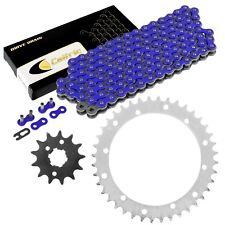 Blue Drive Chain And Sprockets Kit for Yamaha Warrior 350 YFM350X 1989-2004 picture