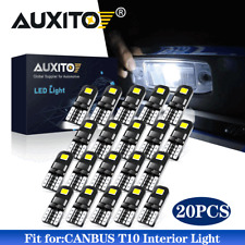 AUXITO 20x T10 194 2825 LED Light Bulb 168 White Super Bright Canbus Error Free picture