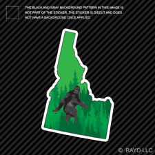 Idaho State Bigfoot Sticker Premium Vinyl big foot sasquatch yeti ID picture