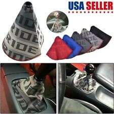 Shifter Boot Cover Bride Racing Hyper Fabric Shift Knob MT/AT Stitches For Cars picture