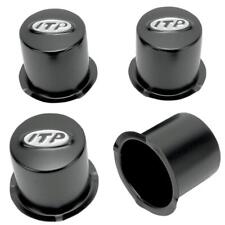 ITP Black Wheel Center Cap For ATV & UTV (Set Of 4 ) picture