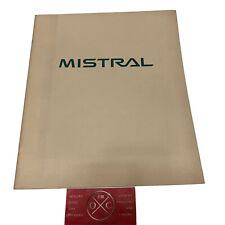 Nissan Mistral Brochure JDM Rare Catalog OEM 1994 94-98 R20 Terrano II 95 96 97 picture