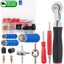 70Pcs Tire Repair Kit Flat Punctures for Car Truck Motorcycle Plug Patch + Box picture