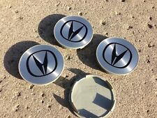 ACURA Set Of 4 Silver Wheel Center Caps 69MM - Satisfaction Guaranteed  picture