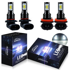 For Ford F-150 2015-19 Combo LED Front Headlight High Low Beam Light Bulbs White picture
