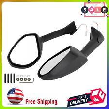 NEW Pair Rear View Mirror Fit for Ducati 899 & 1199 Panigale R / S / S Tricolore picture