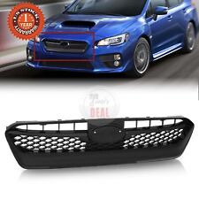 For Subaru WRX STI 2015-2017 Front Bumper Upper Grille Black Honeycomb Style picture