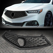 For 18-20 Acura TLX OE Style Matte Black Front Bumper Hood Grille Grill Assembly picture