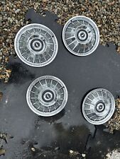 1964 Ford Thunderbird T-Bird Set of 4 OEM 15 inch Hubcaps - Great Driver Quality picture