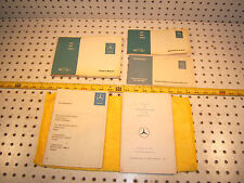 Mercedes 1971 W114 220 250 250C English Owners manual OEM 1 set of 5 Booklets picture