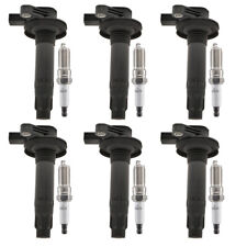 6 Ignition Coil + 6 Motorcraft Platinum Spark Plug For Ford Lincoln Mazda UF553 picture