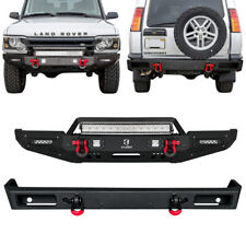Front Rear Bumpers Fits 99-04 Land Rover Discovery 2 Pickup w/Winch Seat picture