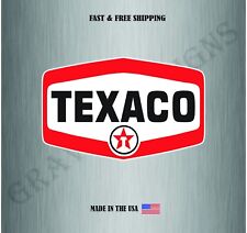 Texaco Gas Fuel Vinyl Decal Sticker Car Truck Bumper Window Wall Water Resistant picture