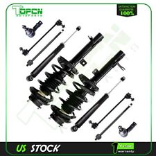 For Ford Focus 2000-2005 10Pc Front Rear Suspension Shock Tie Rod Sway Bar Link picture