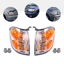 For 01-04 Toyota Sequoia Headlights Halogen Turn Signal Lights Right+Left Side picture