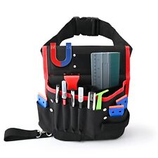 Multi Pocket Tint Tools Bag Vinyl Wrap Tools Kit Pouch fo Car Wrapping Waist Bag picture