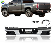 Chorme Rear Bumper For 2019-2021 Chevy Colorado Canyon w/ Sensor Assembly picture