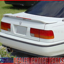1990 1991 1992 1993 Honda Accord Factory Style Trunk Spoiler Wing W/L UNPAINTED picture