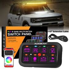 AUXBEAM AR-800 8 Gang RGB Switch Panel bluetooth APP Controller + Extended Line picture