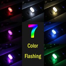 1x Mini USB Car Atmosphere Lights LED Cigarette Lighter Decorative Lights Lamp picture
