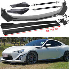 Carbon Fiber Front Bumper Lip Side Skirt/ Strut Rods For Toyota 86 GTS GT86 FT86 picture