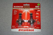 Sylvania Silverstar ULTRA 9003/H4 Pair Set High Performance Headlight Bulbs NEW picture