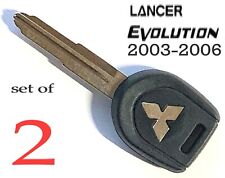 2 MIT14 Mitsubishi Lancer Evo Evolution 2003-2006 transponder Chip Key A++ USA picture