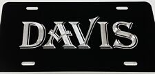 Engraved Custom Personalized YOUR Name Diamond Etched License Plate Car Tag picture