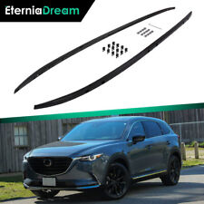 New Roof Rails Fit for Mazda CX-9 2016-2023 Black Luggage Baggage Bar Side Rails picture