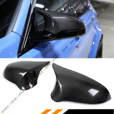 FOR 2015-19 BMW F80 M3 F82 M4 CARBON FIBER DIRECT REPLACEMENT SIDE MIRROR COVERS picture