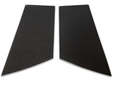 For 2009-2020 Nissan 370Z Fairlady Real Carbon Fiber Pillar Post Covers Trim 2PC picture