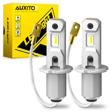 2PCS AUXITO H3 4000LM CSP High Power LED White Fog Driving DRL Light Bulbs 6500K picture