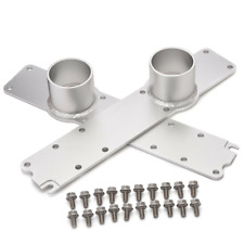 Aluminum Plenum Intake Manifold & Bolts For 99.5-03 Ford Powerstroke 7.3L Silver picture