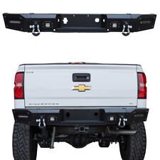 Vijay For 2011-2014 chevy Silverado 2500/3500 Steel Rear Bumper with LED Lights picture