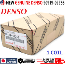 NEW OEM DENSO x1 Ignition Coil For 2001-2012 Toyota Lexus Scion I4, 90919-02266 picture
