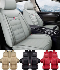 For Honda Pilot Car 2/5 Seat Covers Full Set PU Leather Front Rear Back Cushion picture