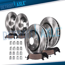 Front & Rear Disc Rotors + Brake Pads for 2008 - 2011 Dodge Nitro Jeep Liberty picture