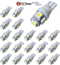 Jtech 20x T10 5 SMD LED 6000K White Car Interior Light Bulbs 194 168 2825 W5W picture