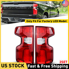 2Pair Fit 2019-23 Chevy Silverado 1500 LED Type Tail Light Brake Lamp Left+Right picture
