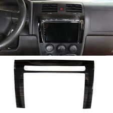 Black Steel Interior CD Panel Decor Cover Trim Fit For Hummer H3 2005-2009 picture